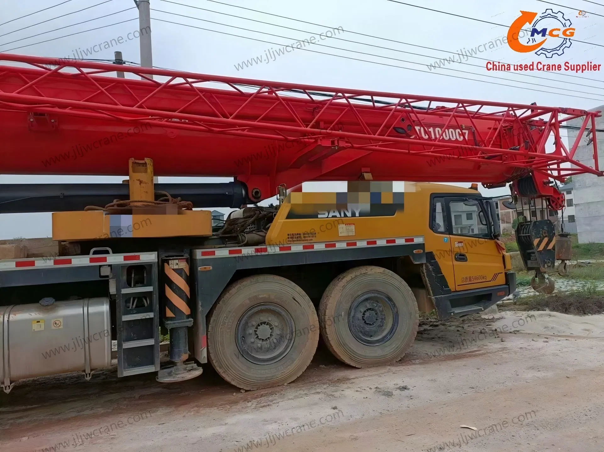 Used Crane 2021 Stc100 Ton San Y All Terrain Crane Truck Crane Used Mobile Crane