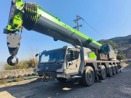 All-Terrain 130 Tons Crane Ztc1300h8 Used Mobile Truck Crane Concrete Pump Truck Parts