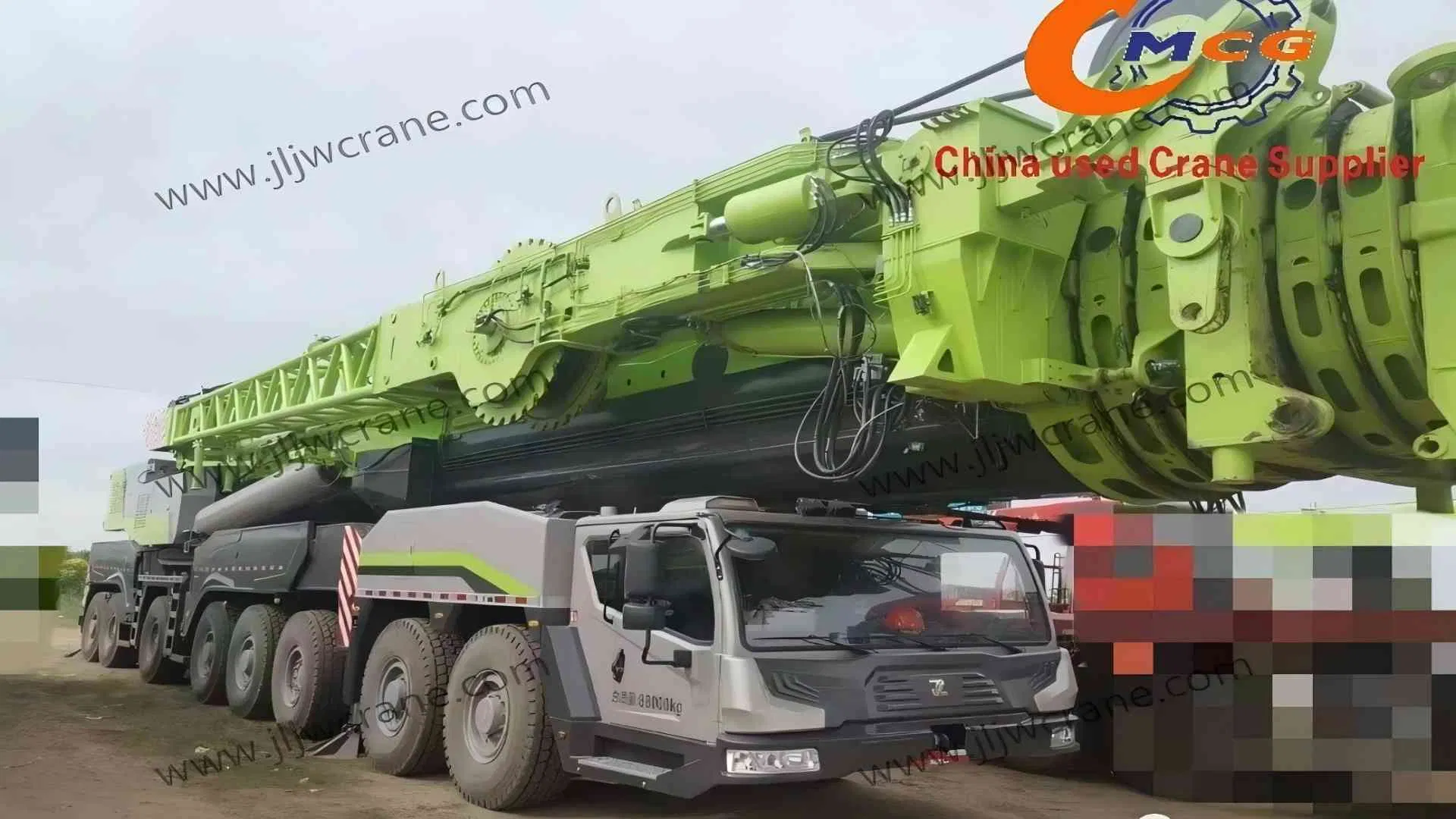 Affordable 2020 Zoomlion 800 Ton Used Truck Crane - in Good Condition