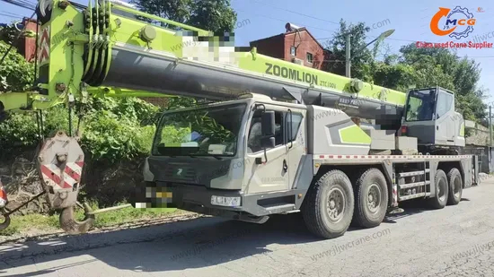 Used Truck Crane Affordable 2017 Zoomlion 80 Ton - Perfect for Heavy Lifting