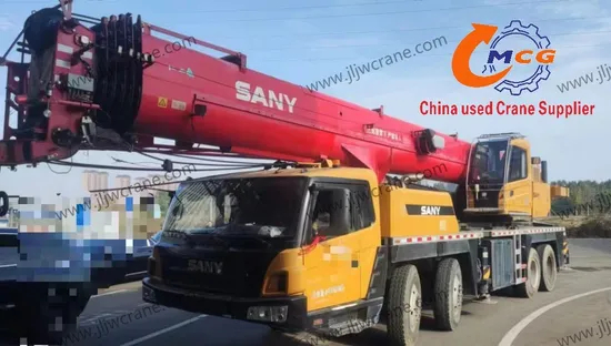 Good Used Crane 2020 Stc 55 Tons SA Ny All Terrain Crane Truck Crane