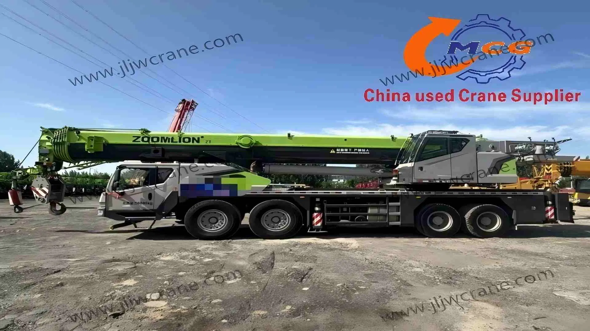 Cost-Effective 2021 Zoomlion 80t Used Truck Crane - in Good Condition
