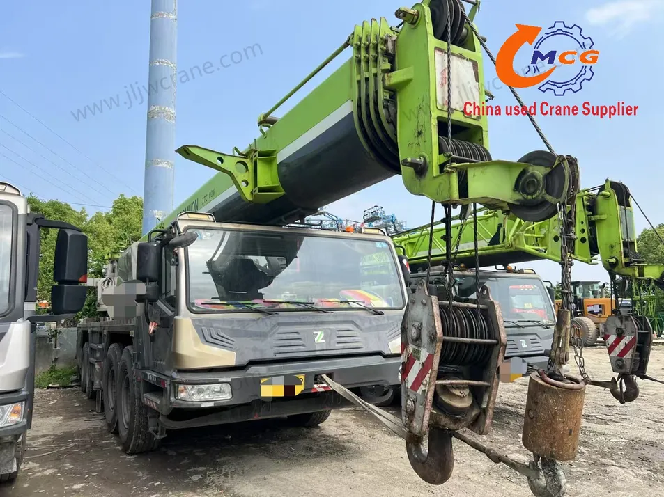 Affordable 2021 Zoomlion 80 Ton Used Truck Crane - in Good Condition