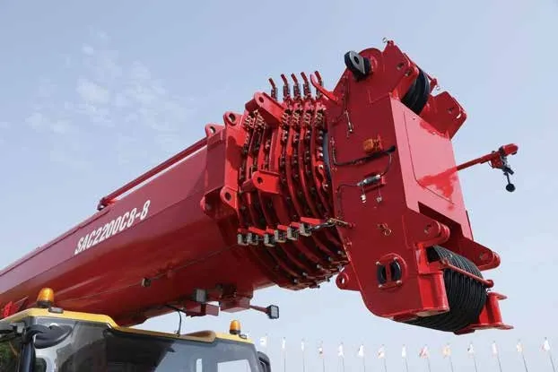 Reliable 55 Ton San Y Used Mobile Crawler Crane Replacement Parts