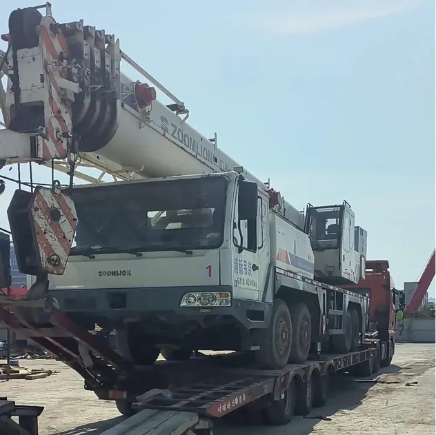 Nearly New Crane 2024 Zoomlion 100 Tons Second Hand Crane Mobile Crawler Crane