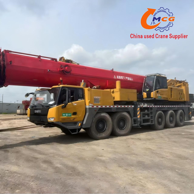 Reliable 2024 Sany 200-ton STC2000C8-8 used truck crane