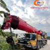 The 100-ton truck crane produced by Sany in 2022 worked for 3,400 hours and traveled 12,700 kilometers