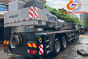 Used Zoomlion 50-ton ZTC500H5 mobile truck crane manufactured in 2020.