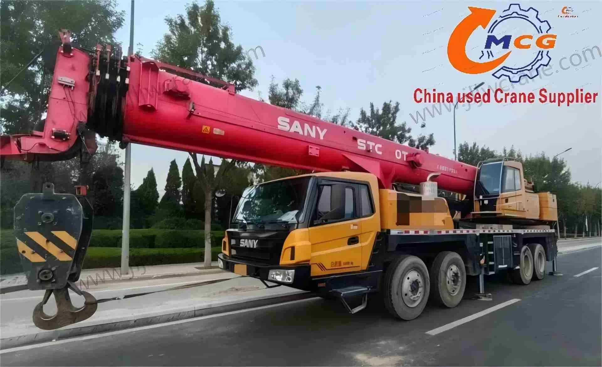 Reliable 70 Ton San Y All Terrain Crane From 2020