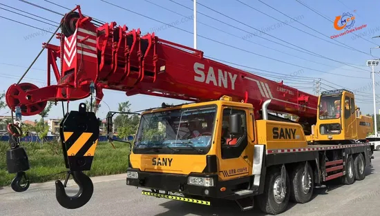 21-Year-Old Second-Hand Sany Stc500 Crane, in Very Good Condition, Almost Original, Only Tens of Thousands of Kilometers, Few Working Hours, Good Price,