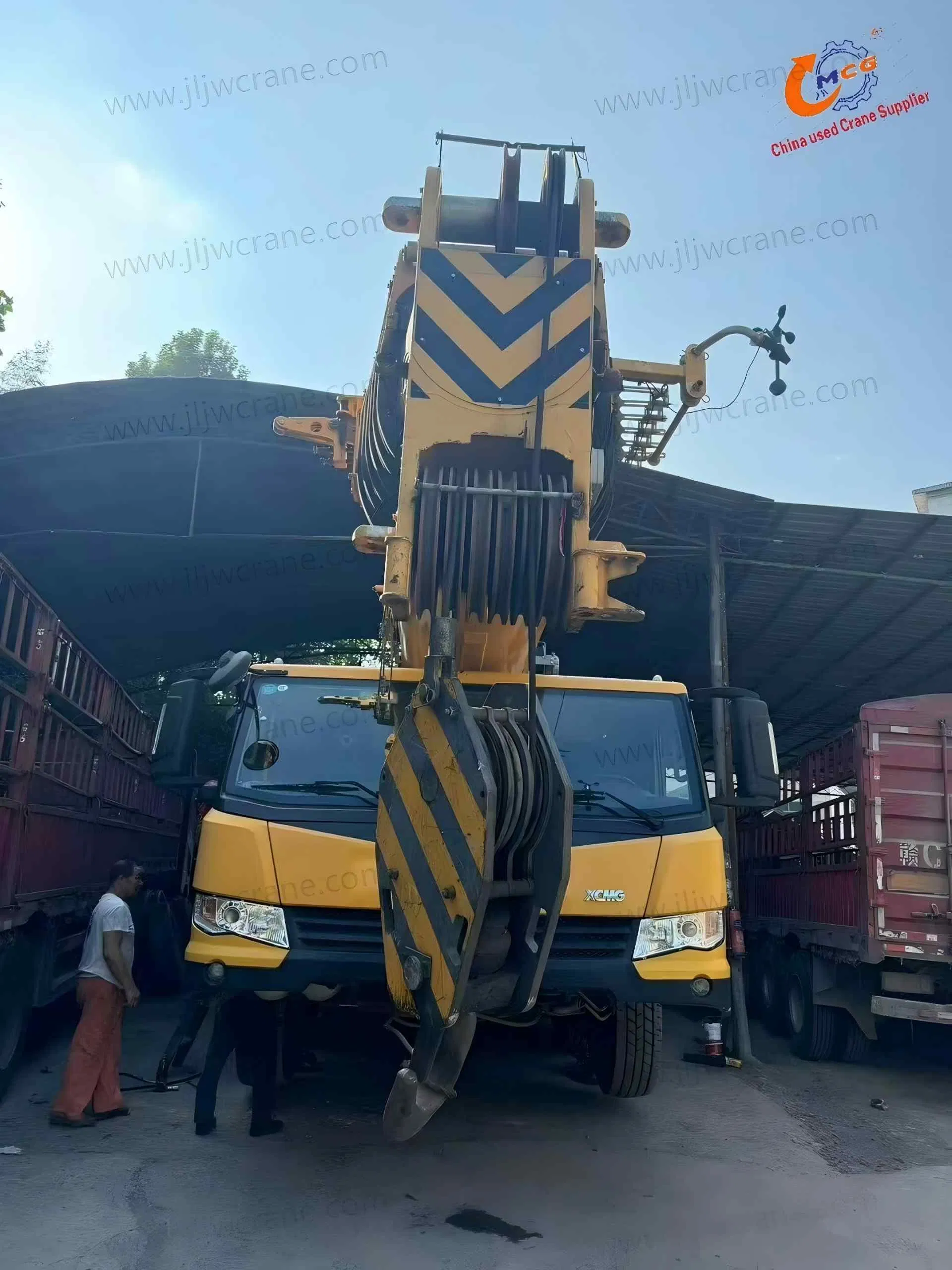 2024 Hot Sale! Heavy-Duty Xct110L7 Crane - 75m Long Boom, 110t Capacity, Factory-Maintained, Global Shipping