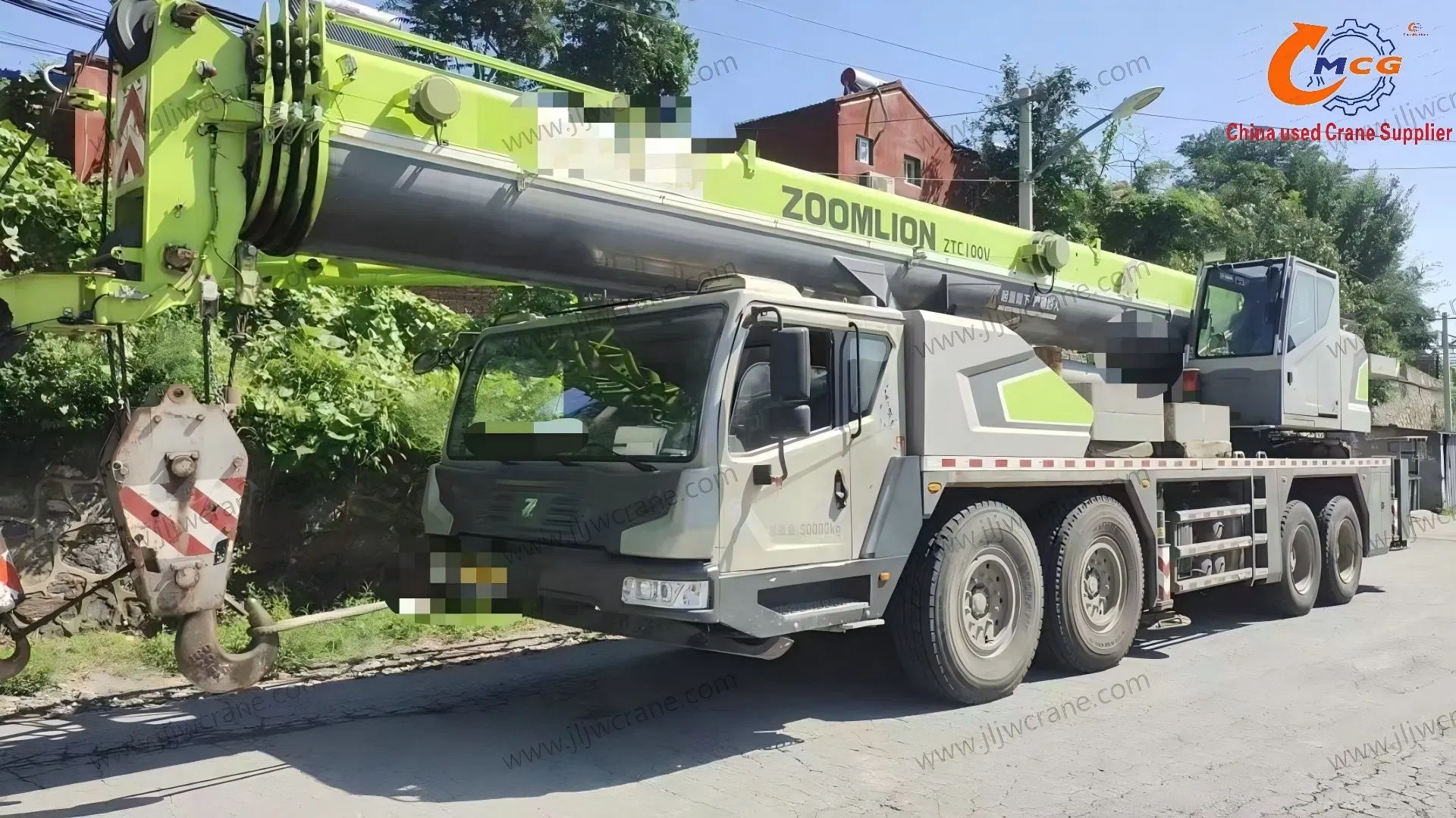 Used Truck Crane Affordable 2017 Zoomlion 80 Ton - Perfect for Heavy Lifting