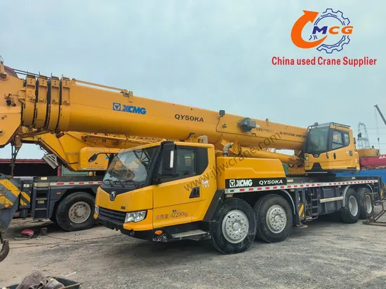 Heavy-Duty Xcg M50ton Used Truck Crane for Sale