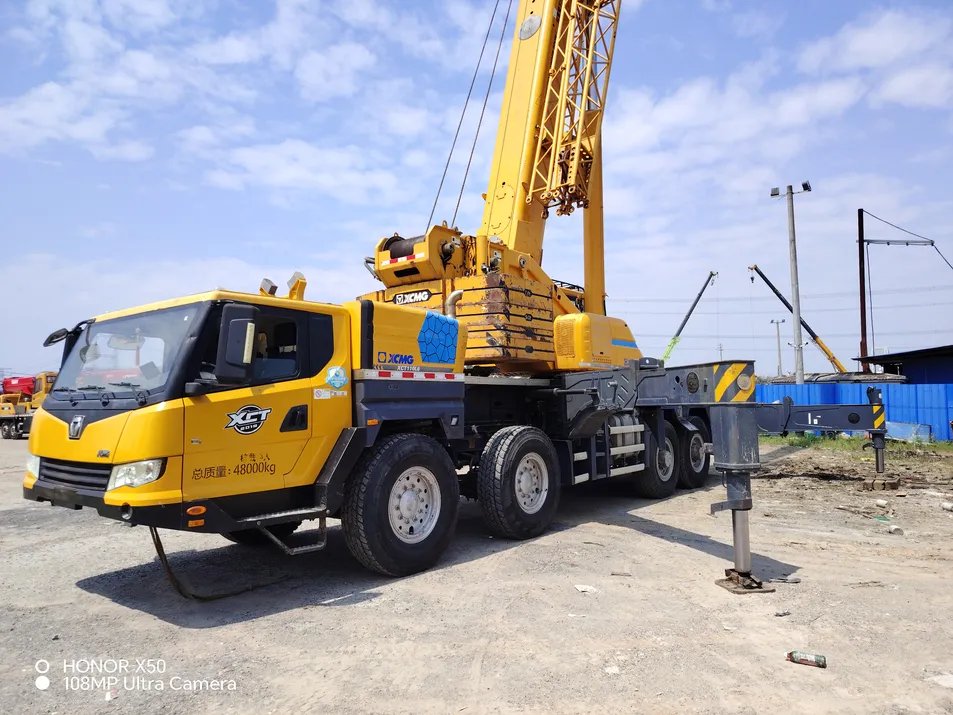 Excellent Condition Used Truck Crane 2019 Xc Mg 80 Ton Crane Available