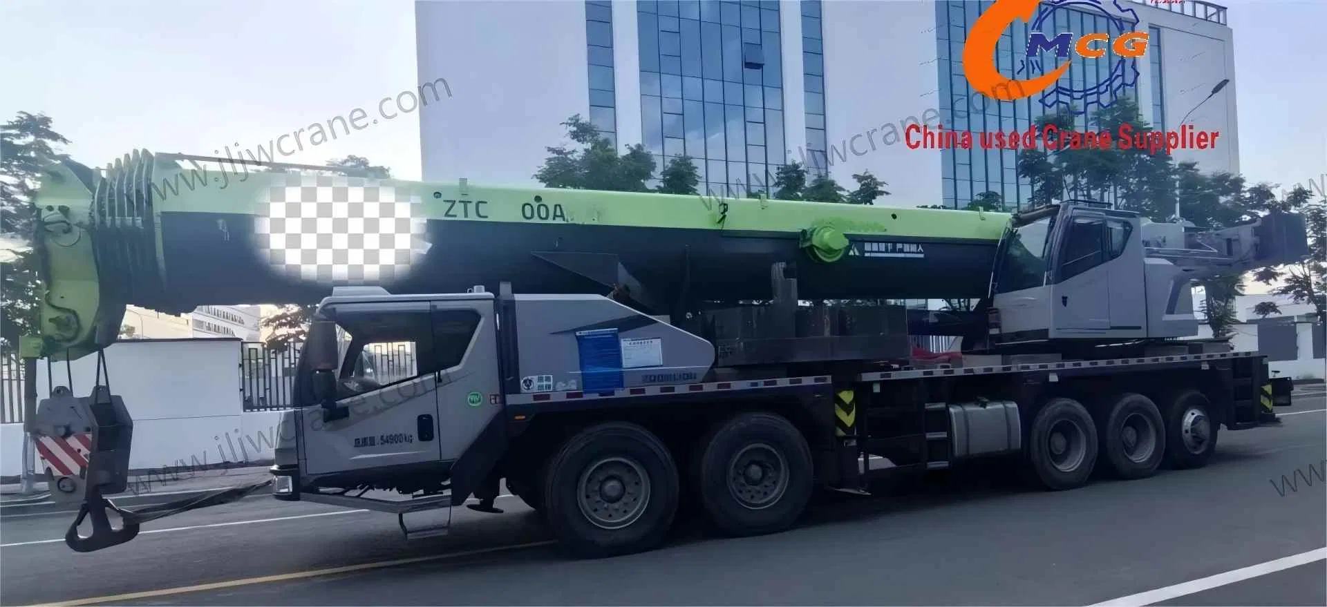 Reliable Used Zoomlion 110 Ton Truck Crane for Construction 2023