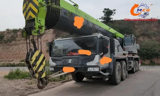 Reliable Used Zoomlion 110 Ton Truck Crane for Construction 2023