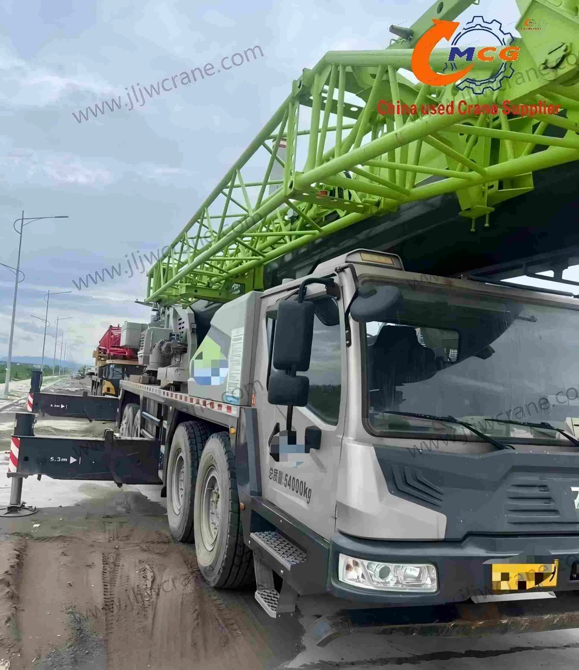 Reliable 95ton Zoom Lion Used Truck Crane for Sale, 2021 Model