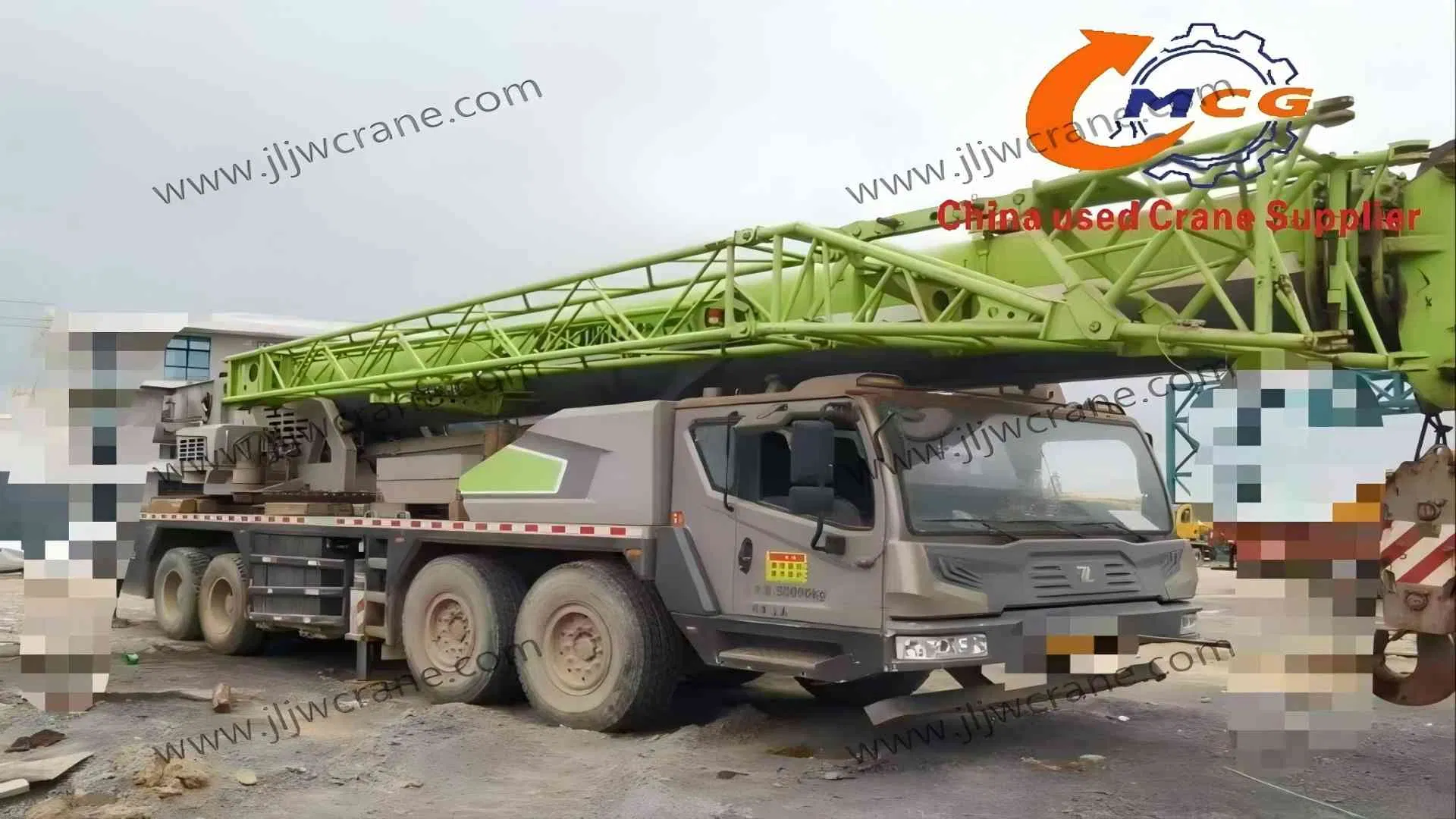 Affordable 2018 Zoomlion 80 Ton Used Truck Crane - in Good Condition