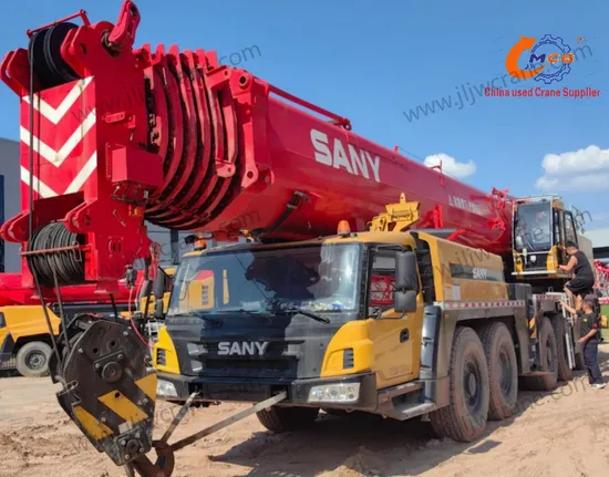 Used Mobile Truck Crane Sanysac 400 Ton All-Terrain Crane Construction Machinery Truck Crane Pump Truck Excavator Rotary Drilling Rig Spare PAR