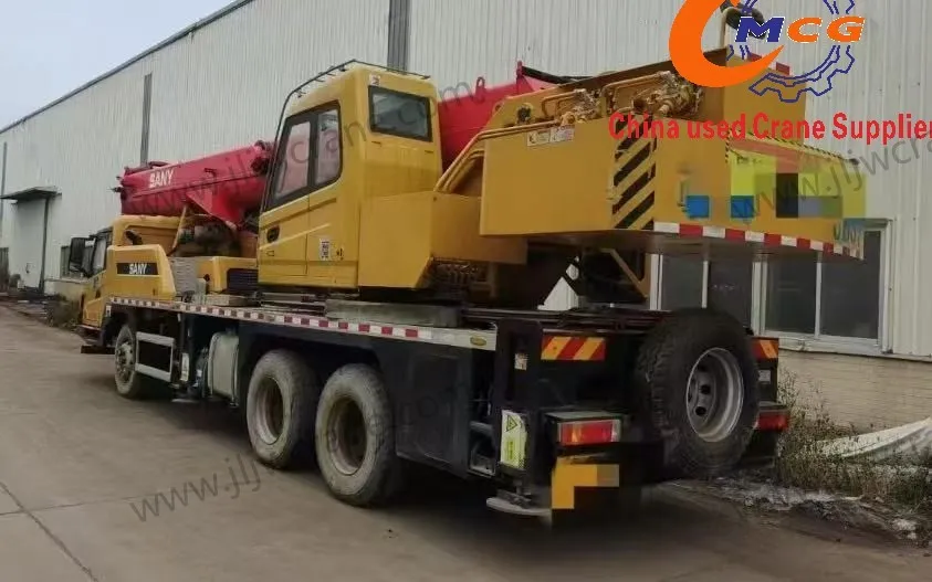 Affordable Used 25 Ton San Y Truck Crane From 2022
