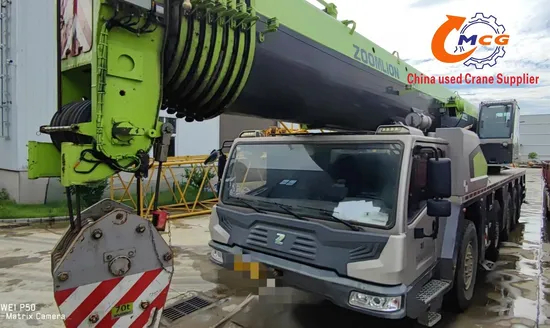 Second Hand All Terrain Zoomlion 130 Ton Truck Crane Zat1300h8 Second Hand Mobile Truck Crane