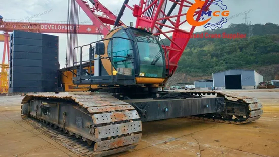 Used Crawler Crane 280 Tons Scc2800 Mobile Crane Second-Hand Truck Crane Construction Machinery Parts