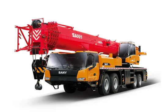 Heavy Duty Truck Crane Used Construction Machinery All Terrain Mobile Crane Job Site Equipment