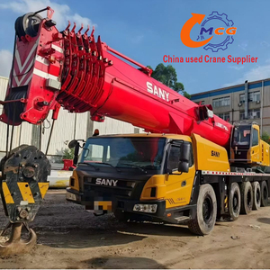 A cost-effective 2019 Sany 130-ton 7-section boom used truck crane for sale