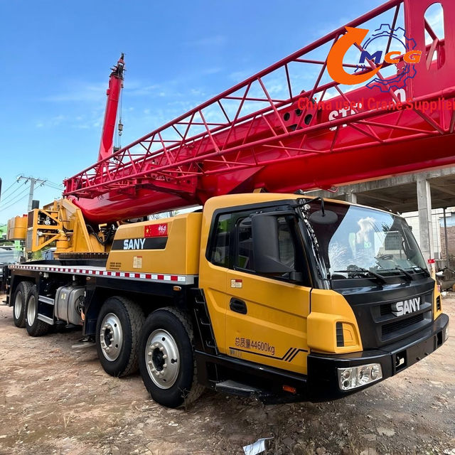 For sale: Cost-effective 2021 Sany 55-ton 5-section boom used truck crane
