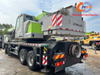 Used Zoomlion 50-ton ZTC500H5 mobile truck crane manufactured in 2020.