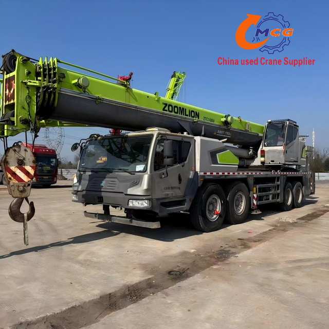 2018 Zoomlion 800V5 Used Truck Crane with Suitable Price