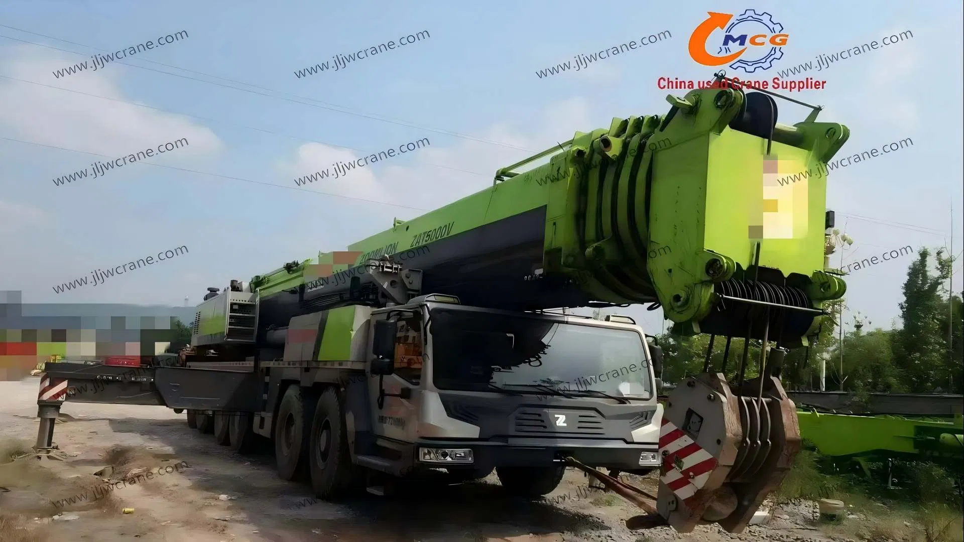 Reliable Used Cranes 2020 Zoomlion 400 Ton All Terrain Crane