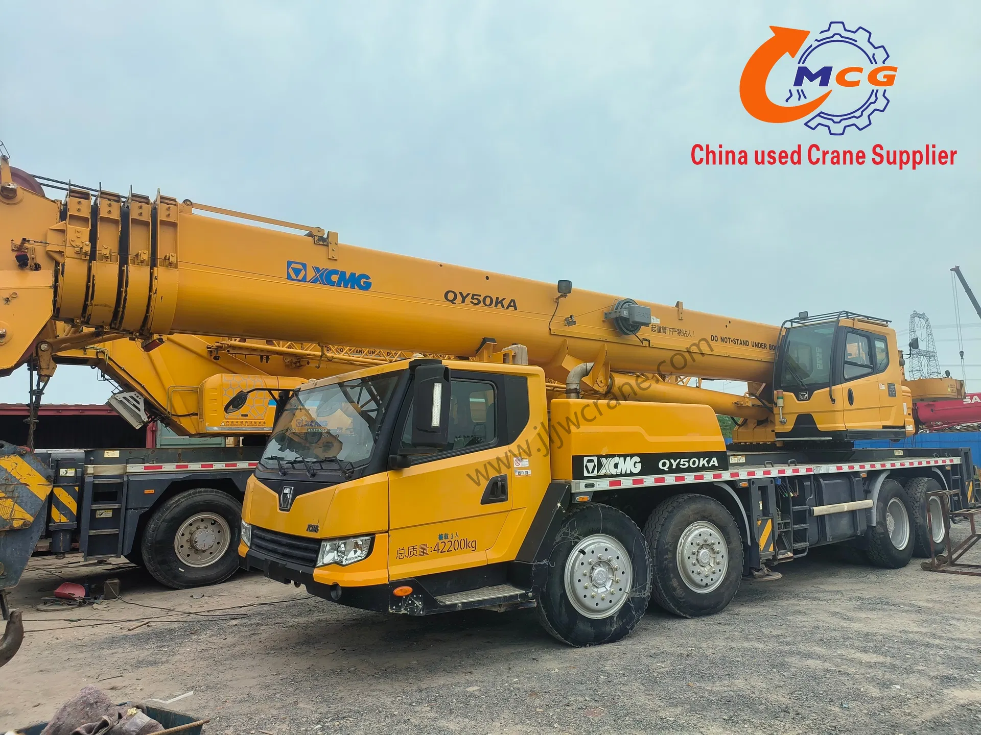 Heavy-Duty Xcg M50ton Used Truck Crane for Sale
