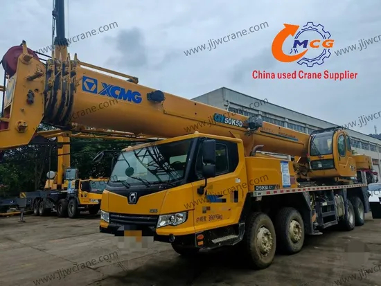 Great Value 2022 Xc Mg 50 Ton Used Truck Crane - in Good Condition