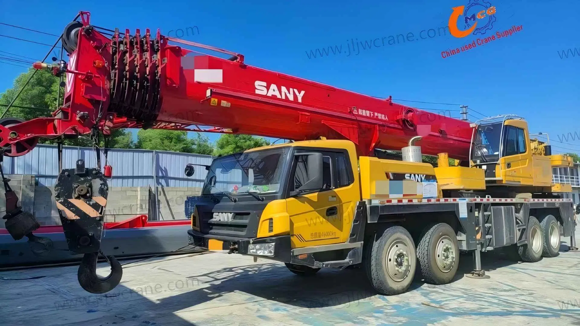 High-Quality Sany 750t6 Crane, 20 Years Old, Like New