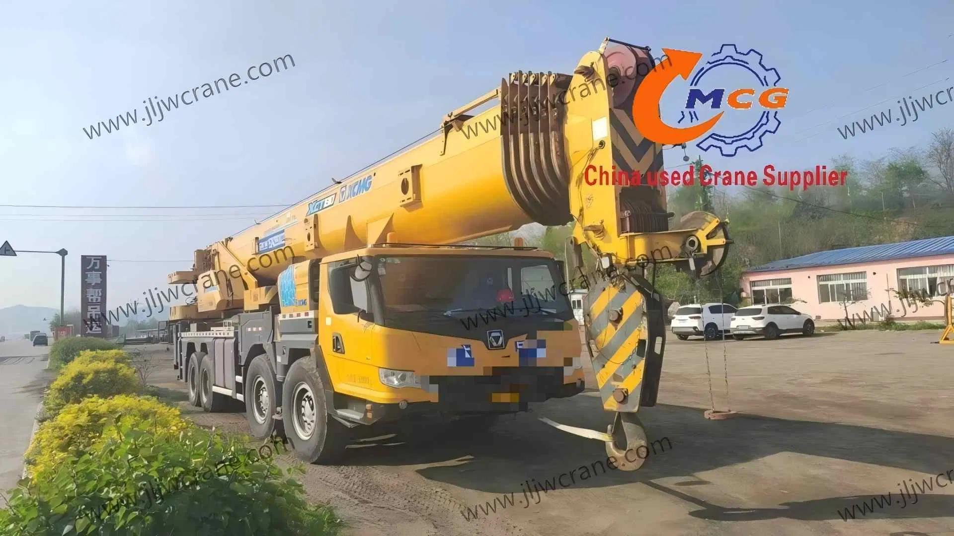 Affordable 2021 Xc Mg 95 Ton Truck Crane - Excellent Condition