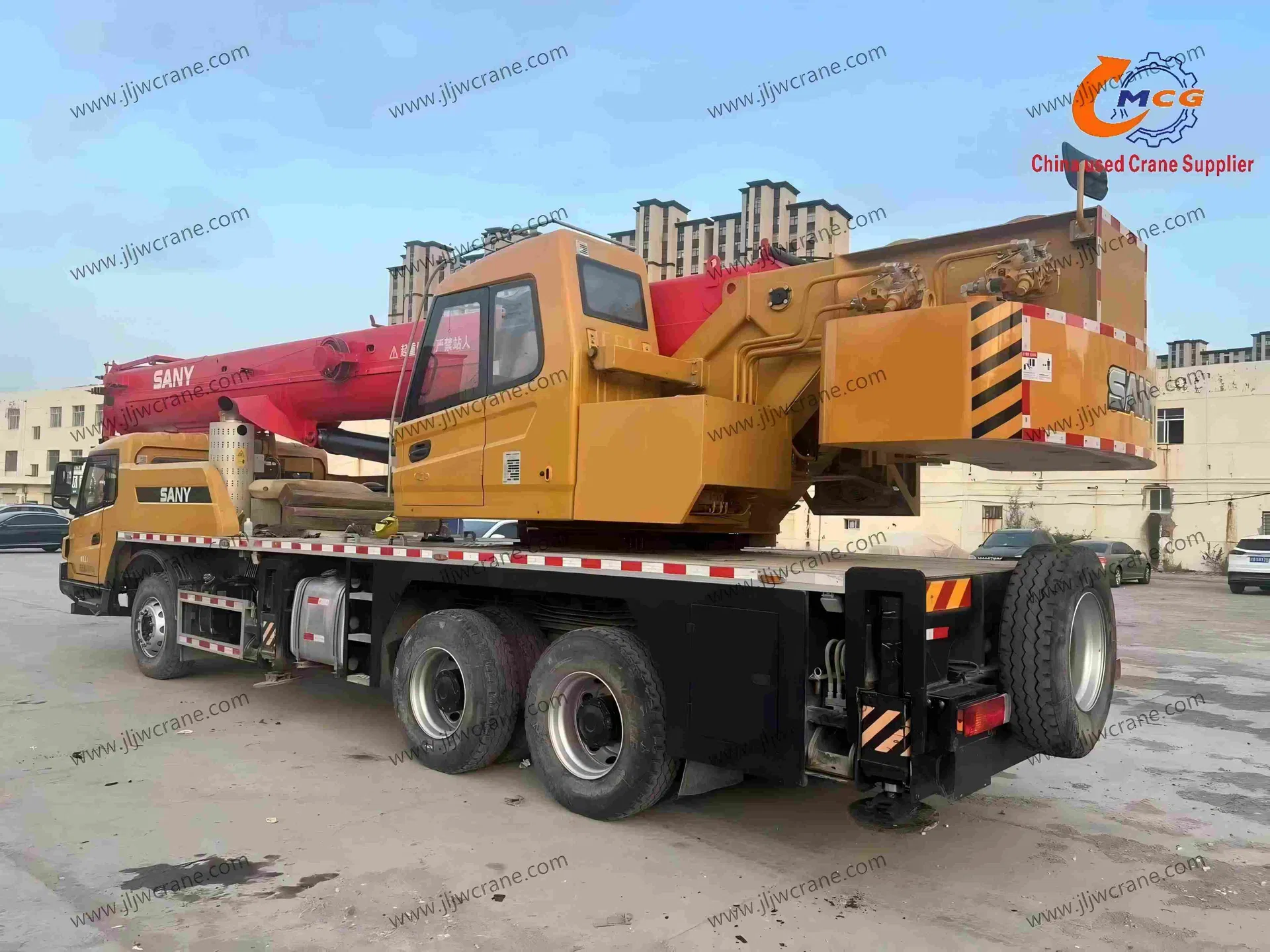 Affordable Second Hand Crane 2021 Stc25 Tons SA Ny Truck Crane