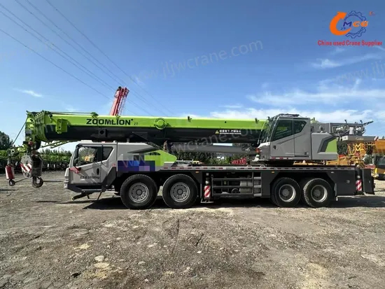 Versatile 130 H7 Zoomlion Crane: 7 Sections, 32 Ton Counterweight