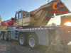We are selling a used 2025 Sany 100-ton 7-section boom truck crane in new condition. Inquiries are welcome.