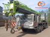 A reliable 2020 Zoomlion 55-ton, 5-section boom used truck crane at a reasonable price and in excellent condition.