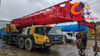 High-performance 2021 Sany 80-ton 5-section boom truck crane for sale.