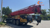Used 2023 Sany 130-ton 8-section boom STC1300C8-6 truck crane in excellent condition.