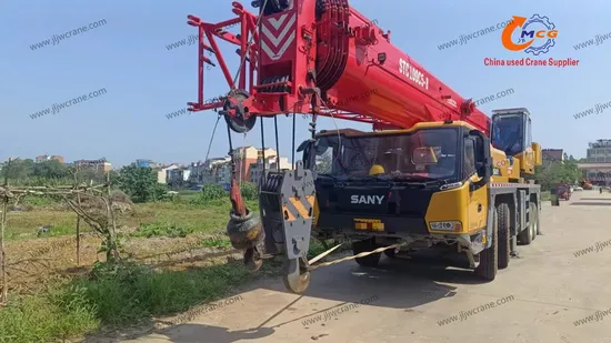 Used Crane 2024 Stc80 Ton San Y All Terrain Crane Truck Crane Used Mobile Crane