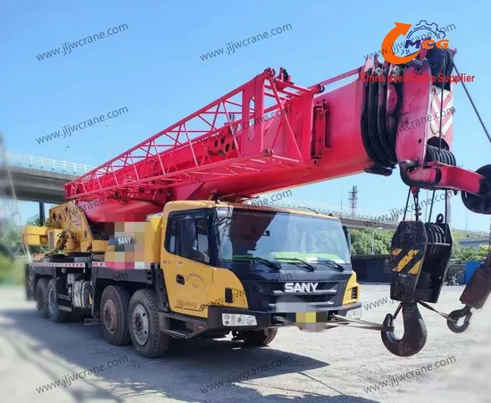 Used Crane 2020 Stc55 Ton San Y All Terrain Crane Truck Crane Used Mobile Crane