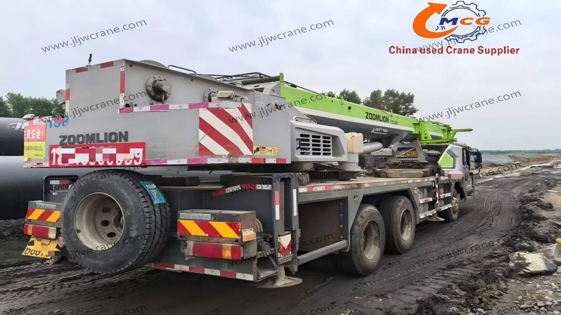 Reliable 2018 Zoomlion 25 Ton Used Crane for Sale