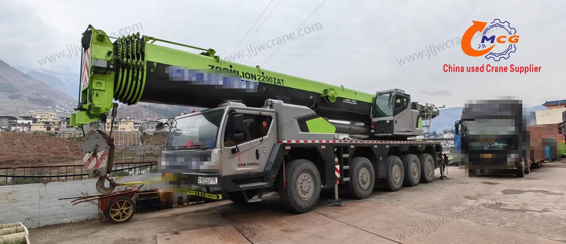 Zat1100h Second Hand Truck Crane Zoomlion 110 Ton Mobile Crane