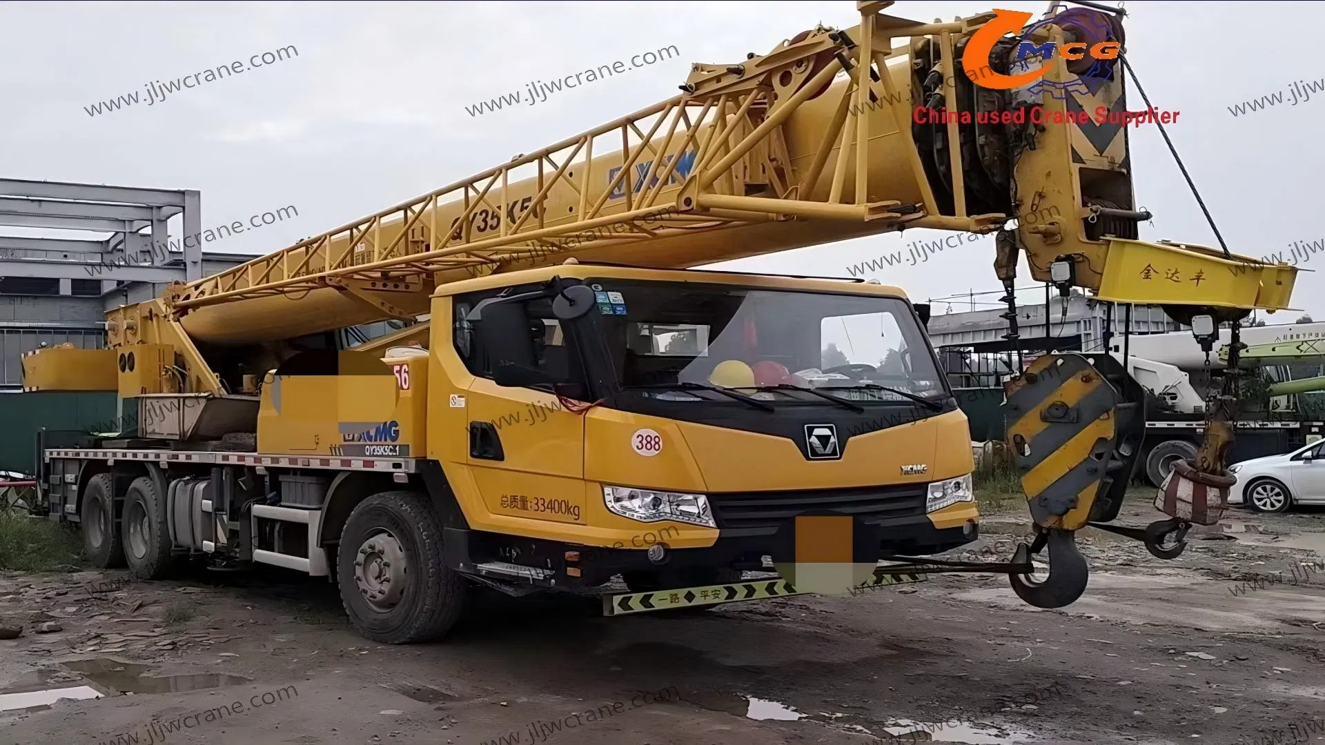 Cost-Effective 2021 Xc Mg 25-Ton Second-Hand Truck Crane, Crawler Crane