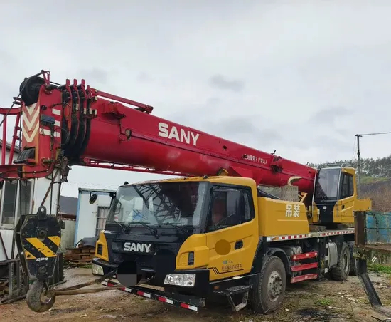 Good Used Crane 2019 Stc 25 Ton San Y Truck Crane