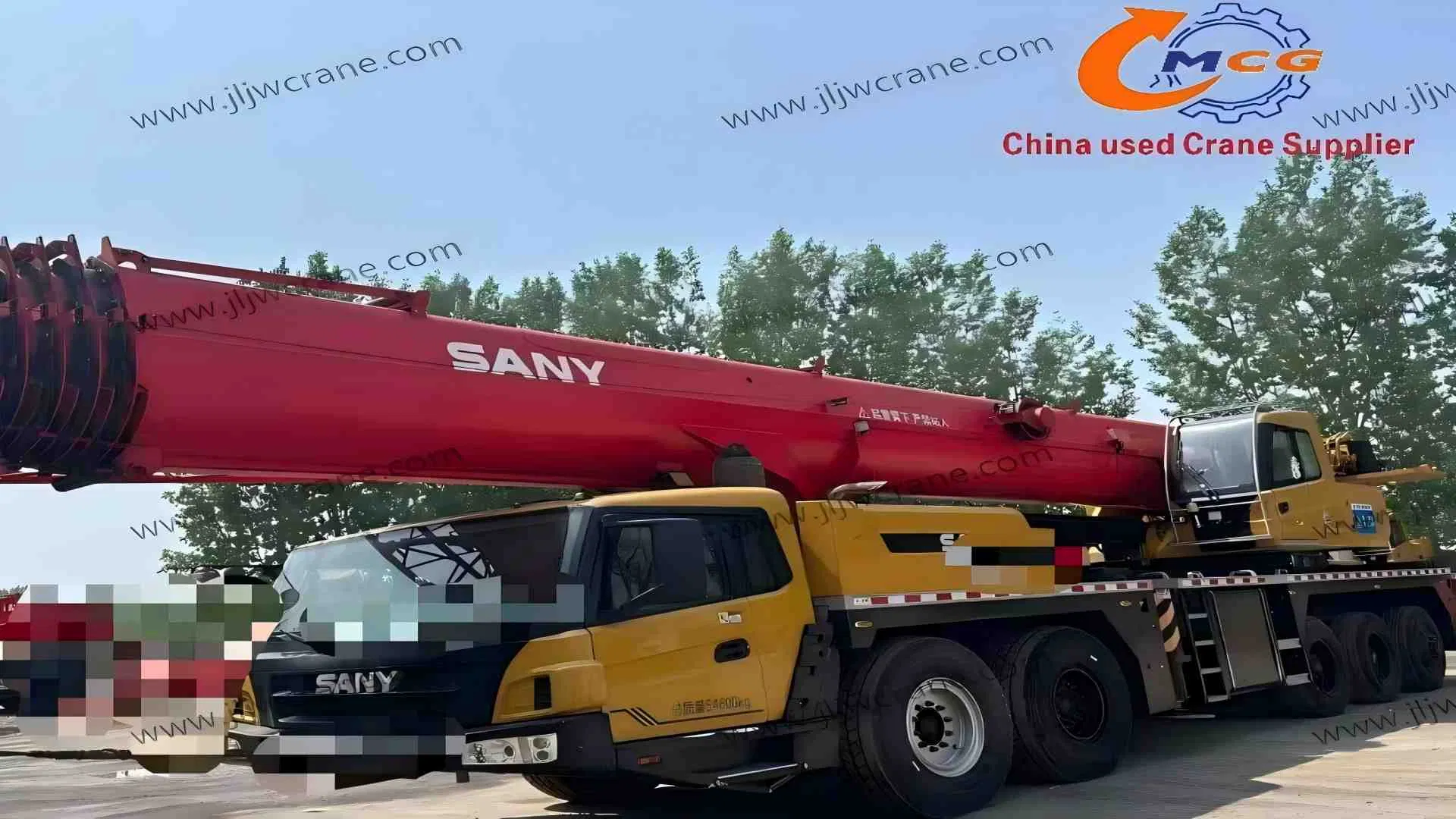 High-Quality 2021 San Y All Terrain Crane Used Truck for Sale