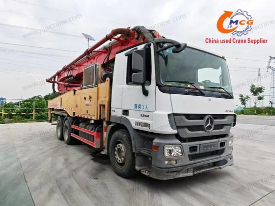 Reliable Used Pump Truck with 49m Reach for Construction